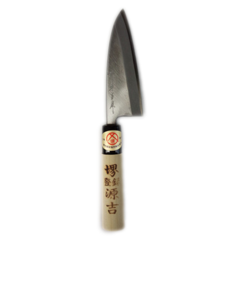 ダイキチ　堺源吉作　ハガネ　アジ切り包丁　120mm