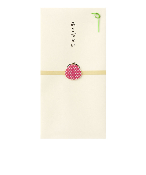 ミドリ（MIDORI）　PC金封　おこづかい　25261006　がまぐち柄