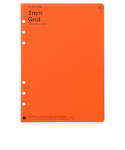 プロッター（PLOTTER）　リフィルメモパッド　2mm方眼　A5サイズ　577716418　80枚