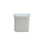 野田琺瑯　ホワイトスクエア　L　WS－L　ホワイト