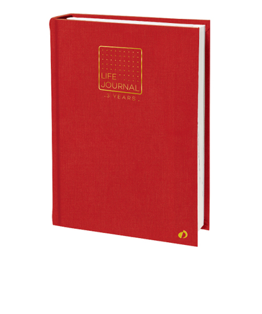 クオバディス（QUO　VADIS）　ライフジャーナル3イヤーズ　A5　qv2371154　ルビー