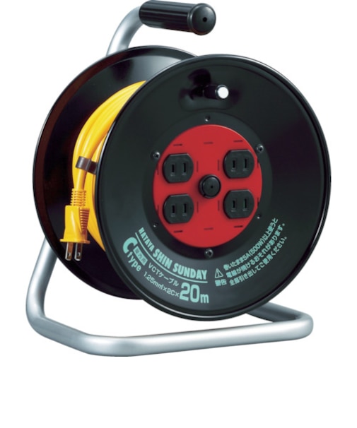 ハタヤリミテッド　シンサンデーリール　20ｍ　屋内用　C－20SIN