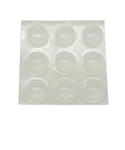 戸当りクッション　粘着シート付　8.5×2.2mm　9個入