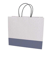 インディゴ　手提袋　M　PC842　豆絞り　紺