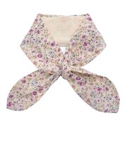 今治タオルマフラー　スミレ　ホワイト