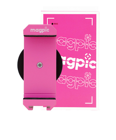 マグピク（magpic）　マグネットスマホホルダー　ピンク