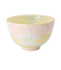 美濃焼　花　抹茶碗　UM－000130SN　桃／黄