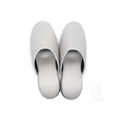 クレオ　レユールスリッパ　M　グレー