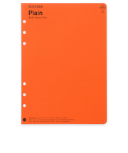 プロッター（PLOTTER）　リフィルメモパッド　無地　A5サイズ　77716414　80枚