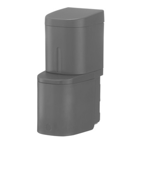 リッチェル　ホバーシールフック泡ディスペンサー　250mL　ダークグレー