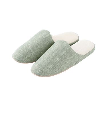 りぶはあと（LIV　HEART）　ノーブルクラス　スリッパ　M　SAGE　GREEN