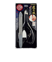 ツメヤスリ＆ニッパー爪きり　ネイルケアセット　G－1027