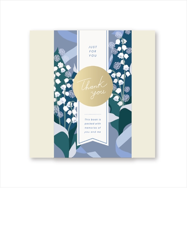 いろは出版　ギフトラッピングアルバム　S　Lily　of　the　valley