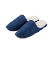 りぶはあと（LIV　HEART）　ノーブルクラス　スリッパ　L　NAVY