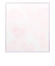 ミドリ（MIDORI）　カラー色紙　33125006　ハート（A）