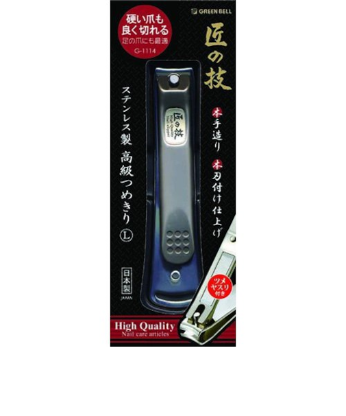匠の技　ステンレス高級つめきりL　G-1114