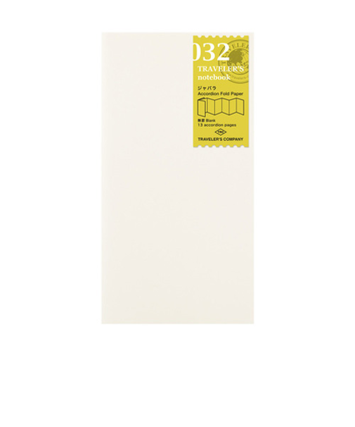 トラベラーズカンパニー　トラベラーズノート　リフィル　ジャバラ　レギュラーサイズ