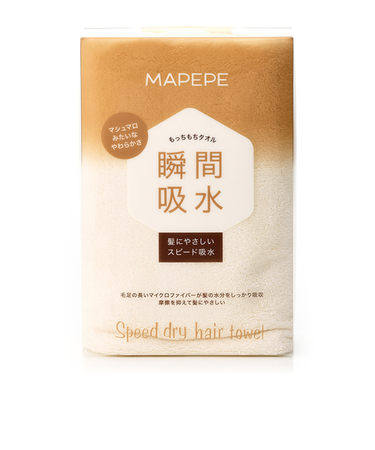 マペペ（mapepe）　スピードドライ　ヘアタオル