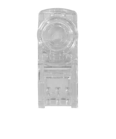 クツワ　安全名札クリップ　ST136CL　クリア