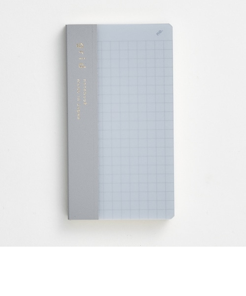 ダイゴー　isshoni.　ノート　ナンバー　ミニ　方眼　R1818　ブルー