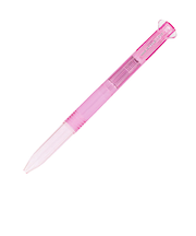 三菱鉛筆　スタイルフィット　3色ホルダー　クリアピンク