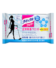 花王　クイックルワイパー　立体吸着ウエットシート　16枚