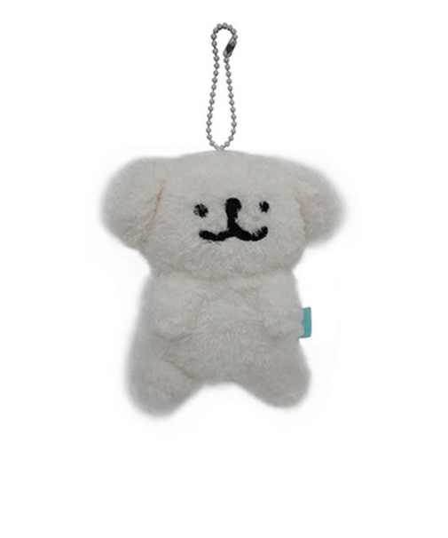 マスコットボールチェーン（おすわり）　マルチーズ