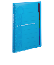 コクヨ（KOKUYO）　スライドバインダー　スリム　A4縦　30穴　ル－P173B　青