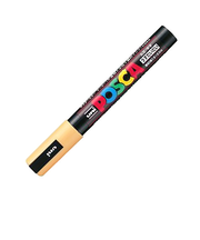 三菱鉛筆　ポスカ　中字丸芯　PC－5M　うすだいだい