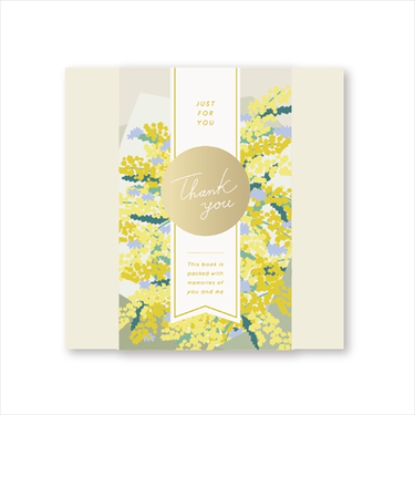 いろは出版　ギフトラッピングアルバム　S　Mimosa