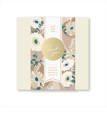 いろは出版　ギフトラッピングアルバム　S　Gerbera