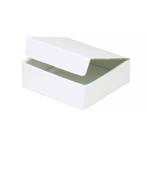 ゼットアンドケイ（Z＆K）　フラットボックス　S　ホワイト