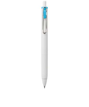 三菱鉛筆　ユニボール　ワン（uni－ball　one）　0.38mm　UMNS38.48　スカイブルー