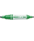 ゼブラ（ZEBRA）　紙用マッキー　緑