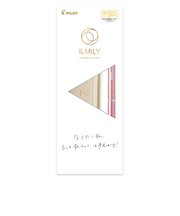 パイロット（PILOT）　イルミリー（ILMILY）　油性ボールペン0.5ｍｍ＆ペンケースセット　excelコラボギフト　P-4382-51　エクセルイエベピン