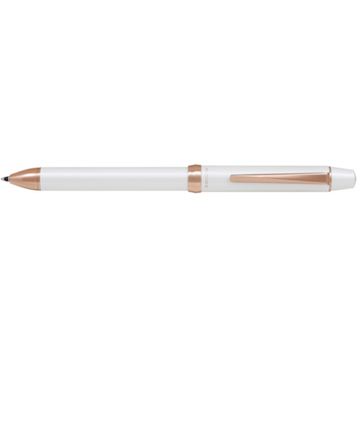 パイロット（PILOT）　3＋1　リッジ　多機能ボールペン　BTHRT5SR　0.7mm　パールホワイト