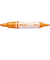 ゼブラ（ZEBRA）　紙用マッキー　オレンジ