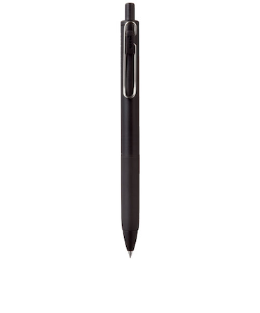 三菱鉛筆　ユニボール　ワン（uni－ball　one）　0.38mm　UMNS38BK.24　黒（黒軸）