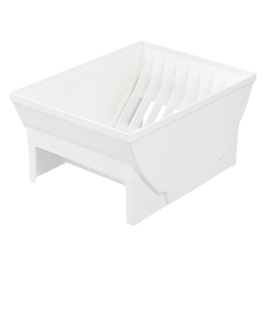 リッチェル　トトノ（TOTONO)　引き出し用ディッシュスタンドR　ワイド　ホワイト