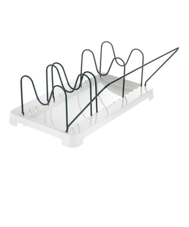 リッチェル　トトノ（TOTONO)　引き出し用鍋フライパンスタンドR　ホワイト