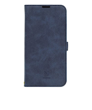 【iPhone16Pro】　ナチュラルデザイン（NATURAL　design）　STYLE　NATURAL　手帳型ケース　ブルー