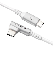 【お買い得】　エレコム（ELECOM）　L型　USB　Type-C　to　USB　Type-C　2.0m　MPA-CCL20NWH　ホワイト