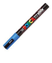 三菱鉛筆　ポスカ　細字丸芯　PC－3M　スカイブルー