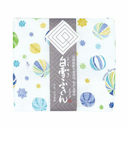 白雪　白雪友禅ふきん　キャンディプラネット　ブルー