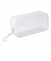 ケプト（Kept）　クリアペンポーチ　KPF902W　ホワイト