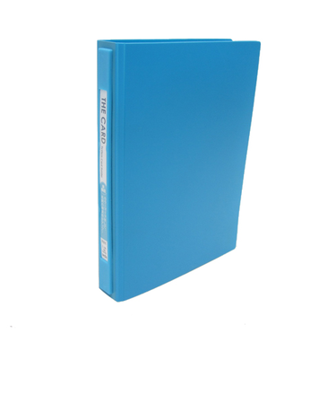 セキセイ　システムカードホルダー　180枚　C－180－LB　ライトブルー