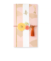 マルアイ　花飾り金封　桃