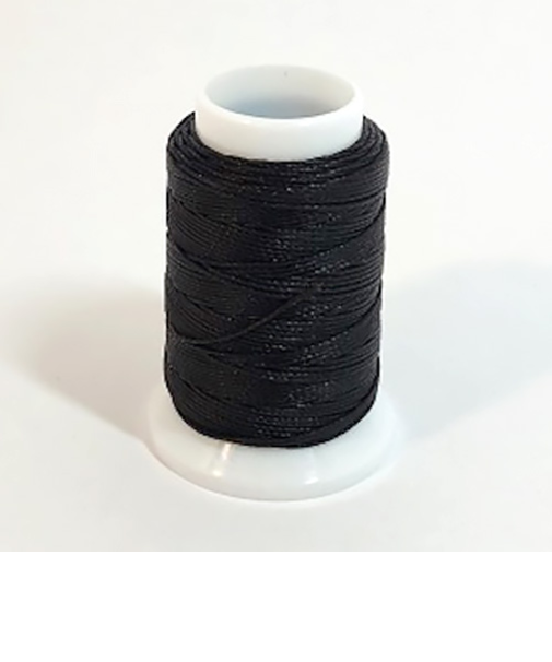 ダブルロー　ビニモ　No.0　ブラック　50m