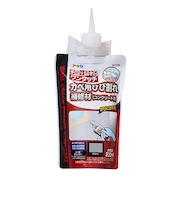 アサヒペン　ワンタッチ　カベ用ひび割れ補修材　コンクリート用　200mL　グレー