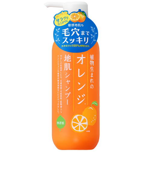 石澤研究所　植物生まれのオレンジ地肌シャンプーS　400mL